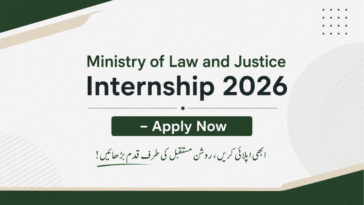 Ministry of Law and Justice Internship 2026