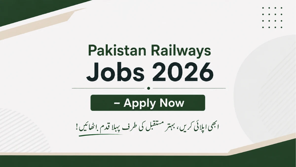 Pakistan Railways Jobs 2026
