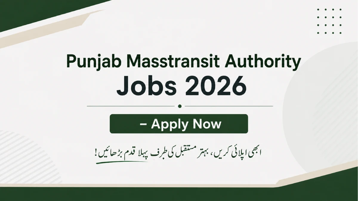 Punjab Masstransit Authority Jobs